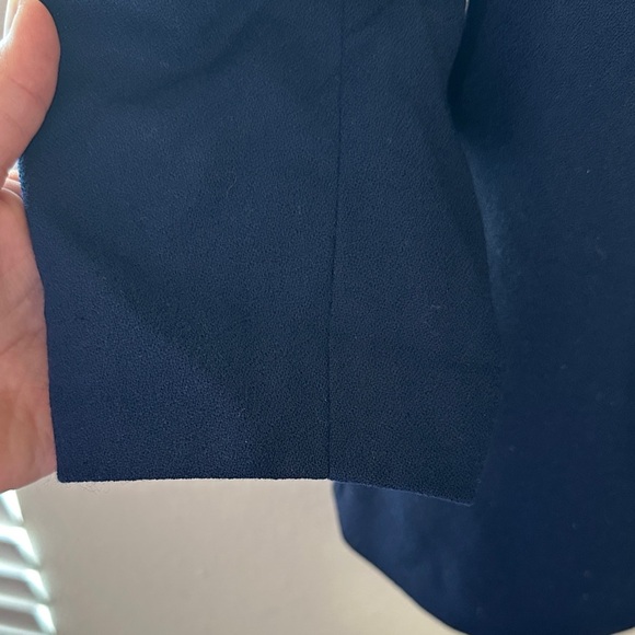 Wool blazer navy blue - Picture 3 of 7